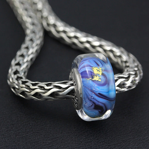 OHM Beads GOTM NO. 39 Golden Archipelago sterling-silver Bead The Alternative Bead