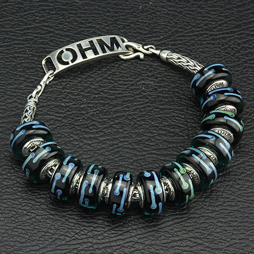 OHM Beads Speak Softly (Retired) (AMG732) sterling-silver Bead The Alternative Bead