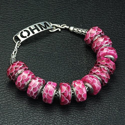 OHM Beads Siberian Sakura (AMG770) sterling-silver Bead The Alternative Bead