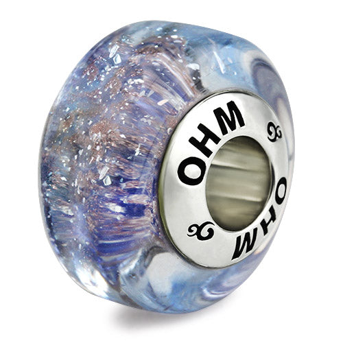 OHM Beads Galactic Glitters (AMG791) sterling-silver Bead The Alternative Bead
