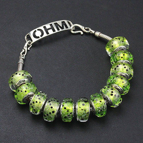 OHM Beads GOTM NO. 34 Connect The Dots  sterling-silver Bead The Alternative Bead