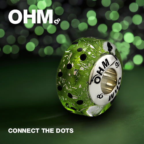 OHM Beads GOTM NO. 34 Connect The Dots  sterling-silver Bead The Alternative Bead
