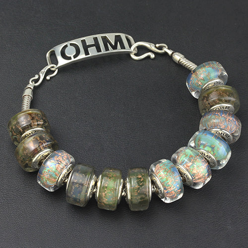 OHM Beads GOTM NO. 37 Supernova sterling-silver Bead The Alternative Bead