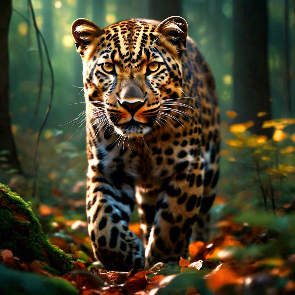 Elfbeads Amur Leopard glass Bead by The Alternative Bead. Your official Elfbeads Retailer from Germany