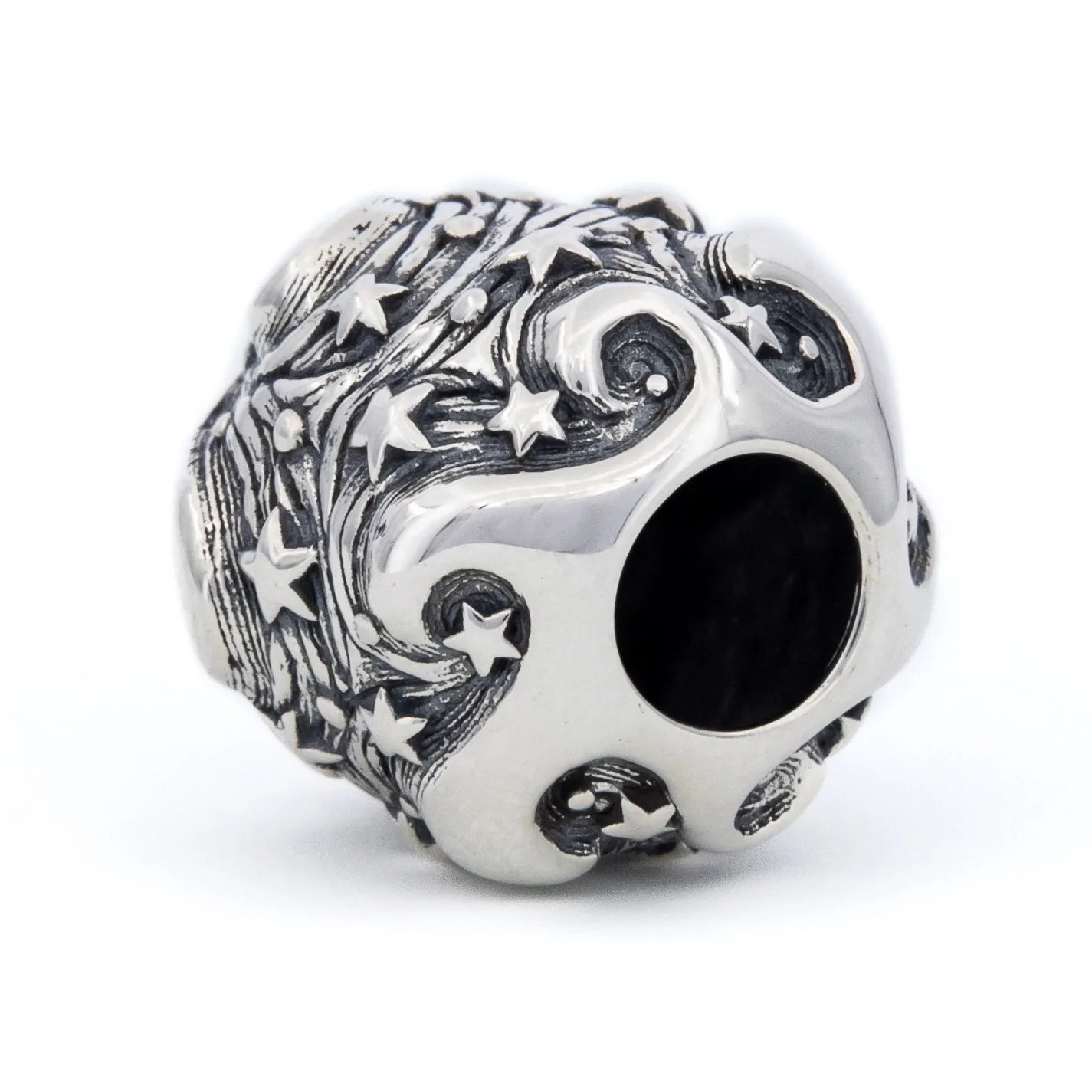 Elfbeads Andromeda Galaxy (S211202) silver sterling-silver Charm - The Alternative Bead official German Retailer. Buy 4 get 5 - free DHL Shipping for all orders above 150€