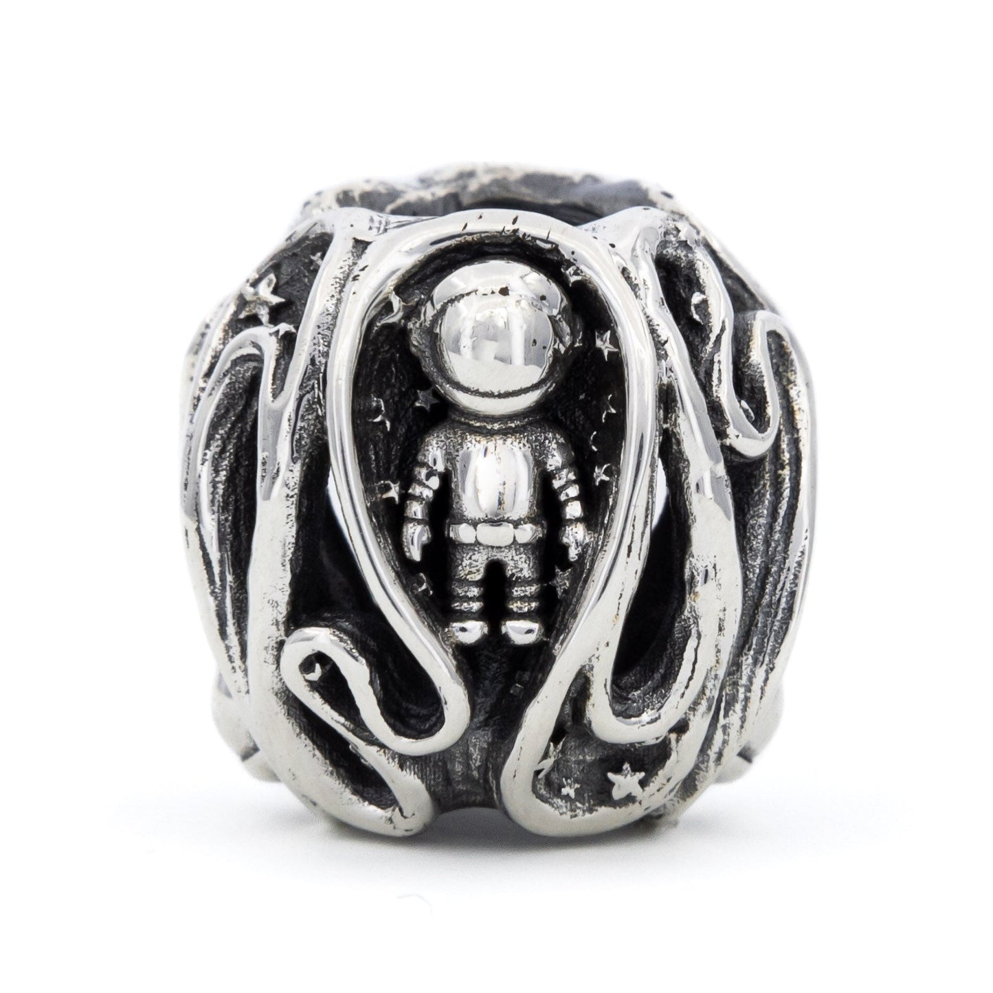 Elfbeads Astronauts silver sterling-silver Charm - The Alternative Bead official German Retailer. Buy 4 get 5 - free DHL Shipping for all orders above 150€