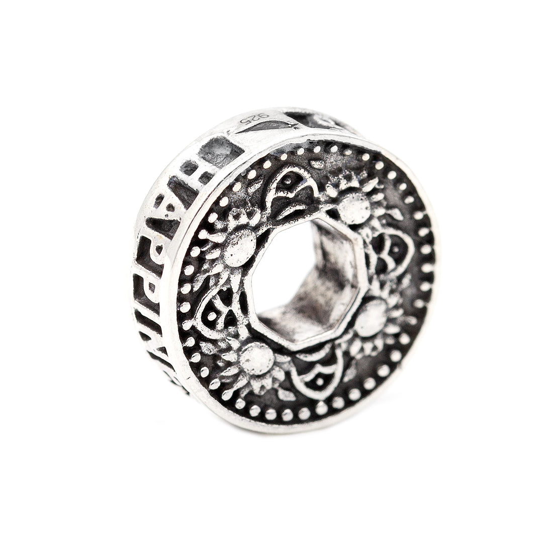 Black Raven Beads Wish Coin Happiness silver sterling-silver Charm by The Alternative Bead. Your official Black Raven Beads Retailer from Germany