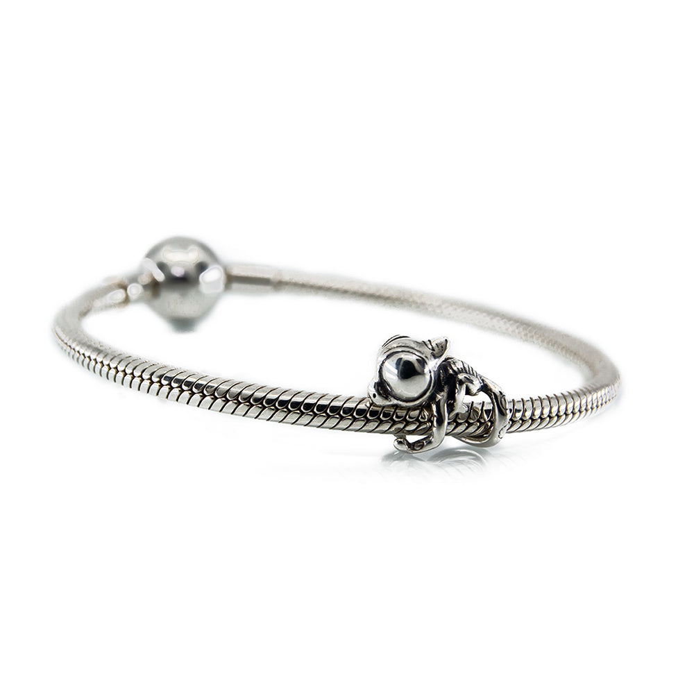 Aurora Charm Meloon the Baby Chameleon silver sterling-silver Bead by The Alternative Bead. Your official Aurora Charm Retailer from Germany