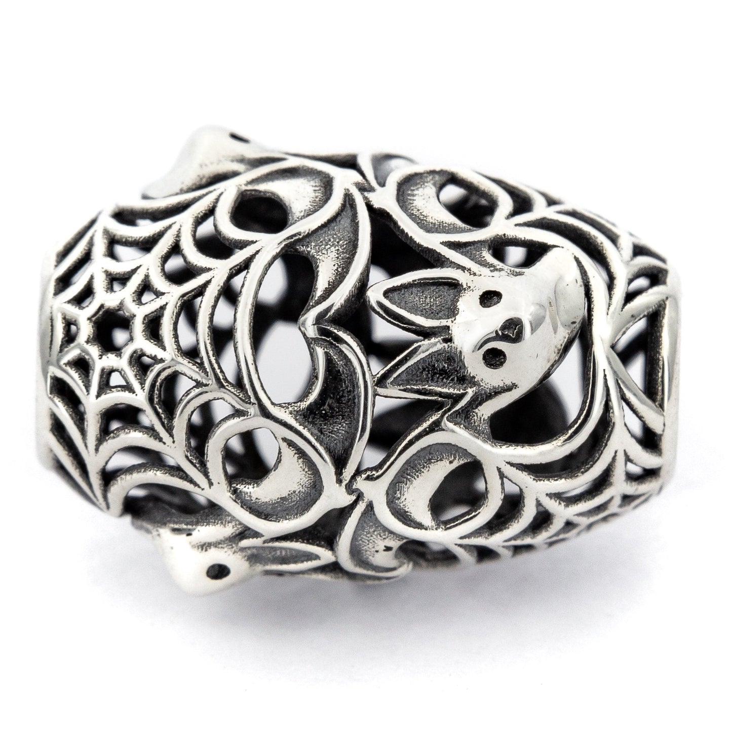 Elfbeads Bat Barrel (S210902) silver sterling-silver Charm - The Alternative Bead official German Retailer. Buy 4 get 5 - free DHL Shipping for all orders above 150€