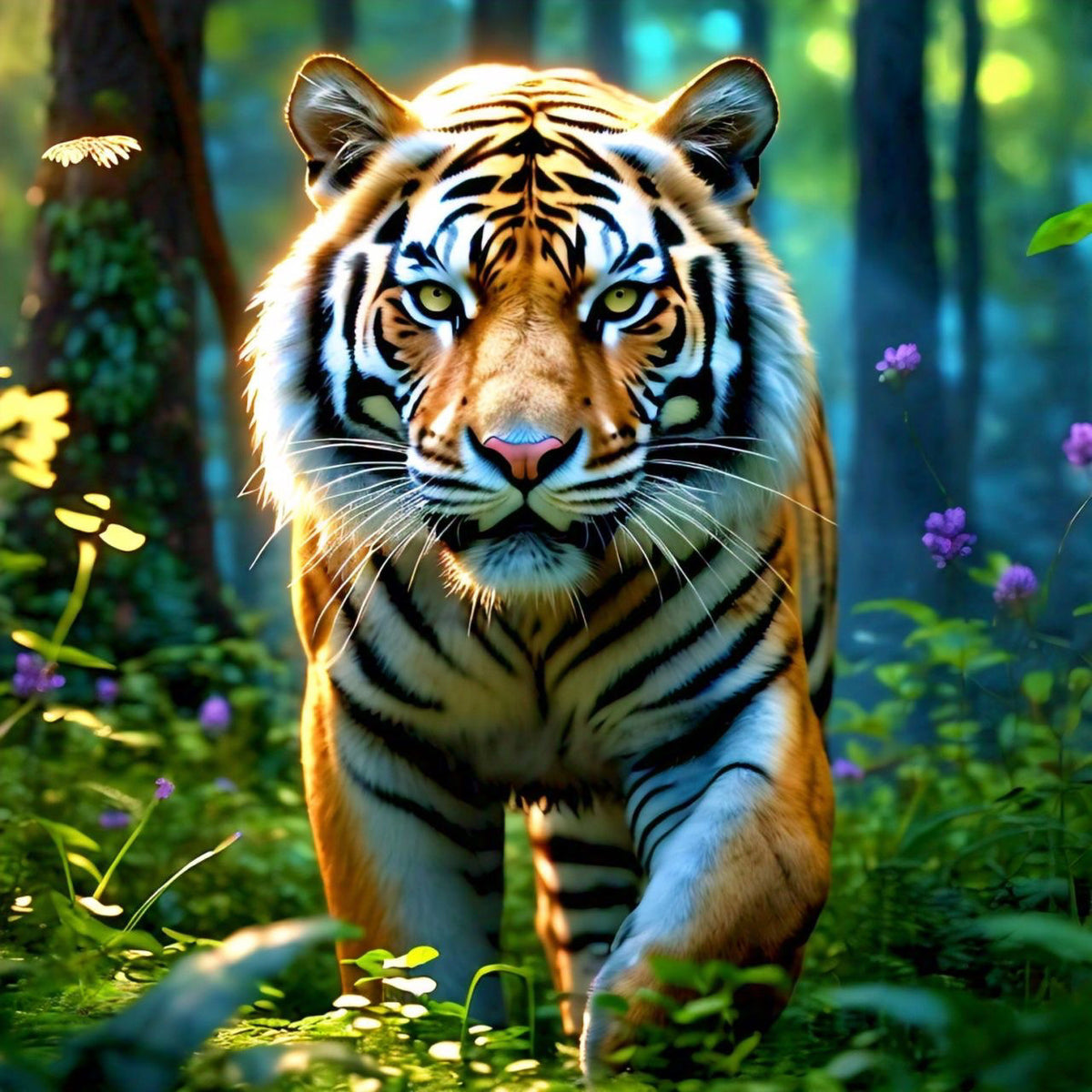Elfbeads Bengal Tiger glass Bead by The Alternative Bead. Your official Elfbeads Retailer from Germany
