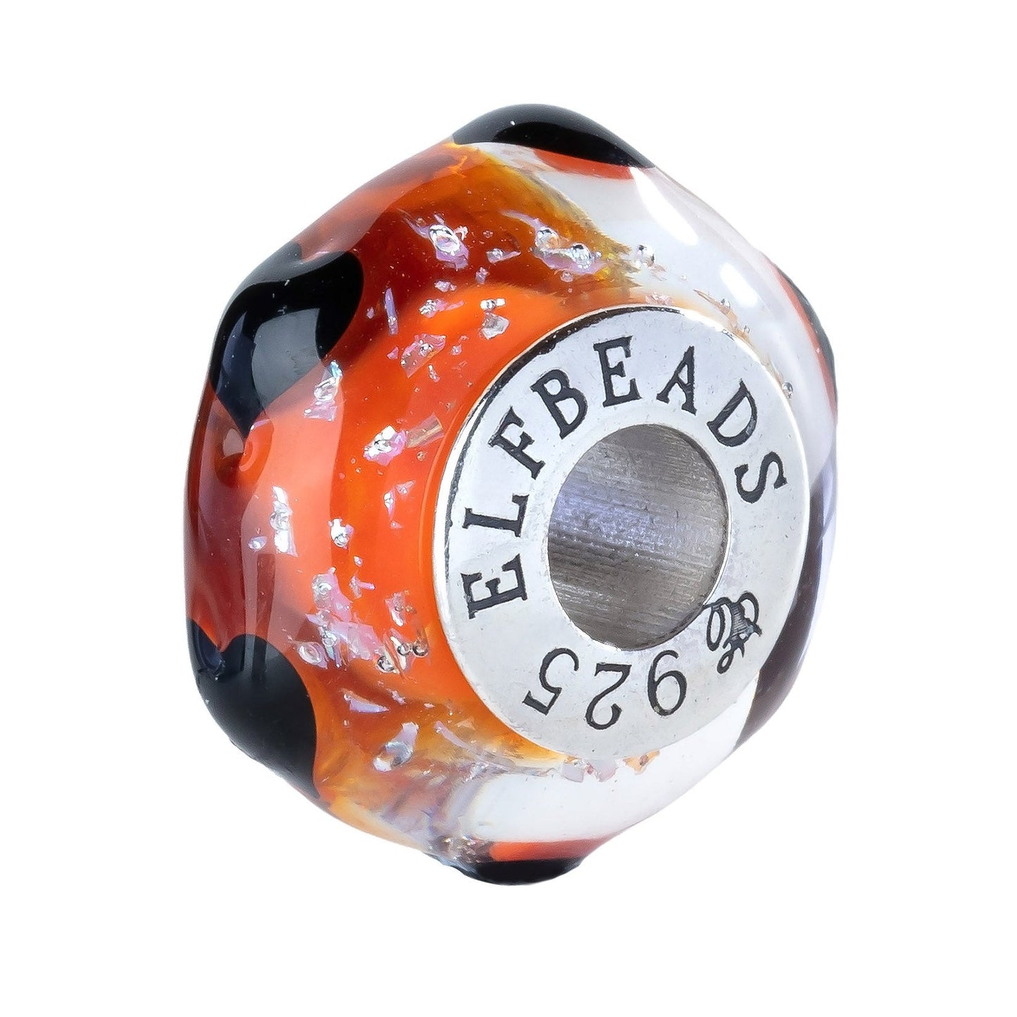Elfbeads Betty Black Hearts (G230804) glass Charm - The Alternative Bead official German Retailer. Buy 4 get 5 - free DHL Shipping for all orders above 150€