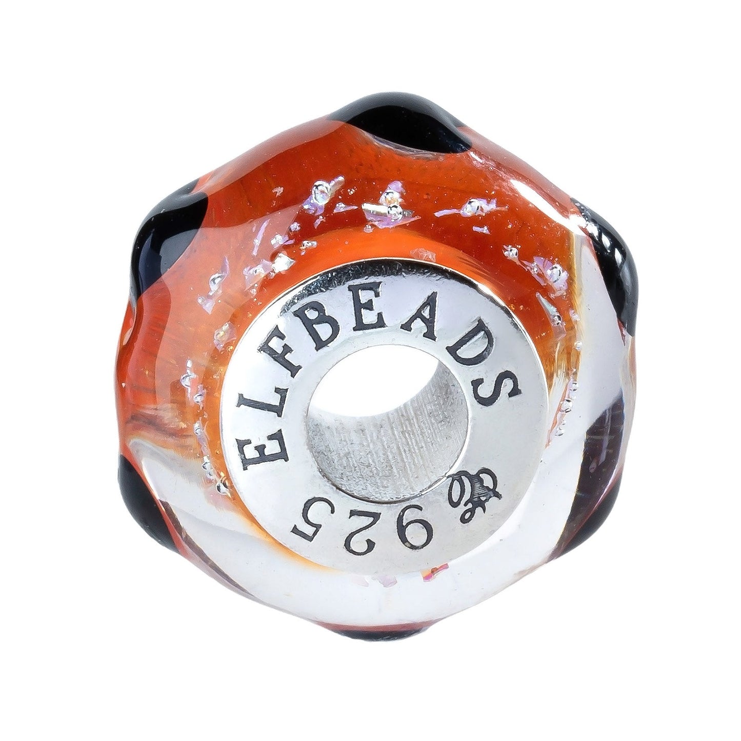 Elfbeads Betty Black Hearts (G230804) glass Charm - The Alternative Bead official German Retailer. Buy 4 get 5 - free DHL Shipping for all orders above 150€