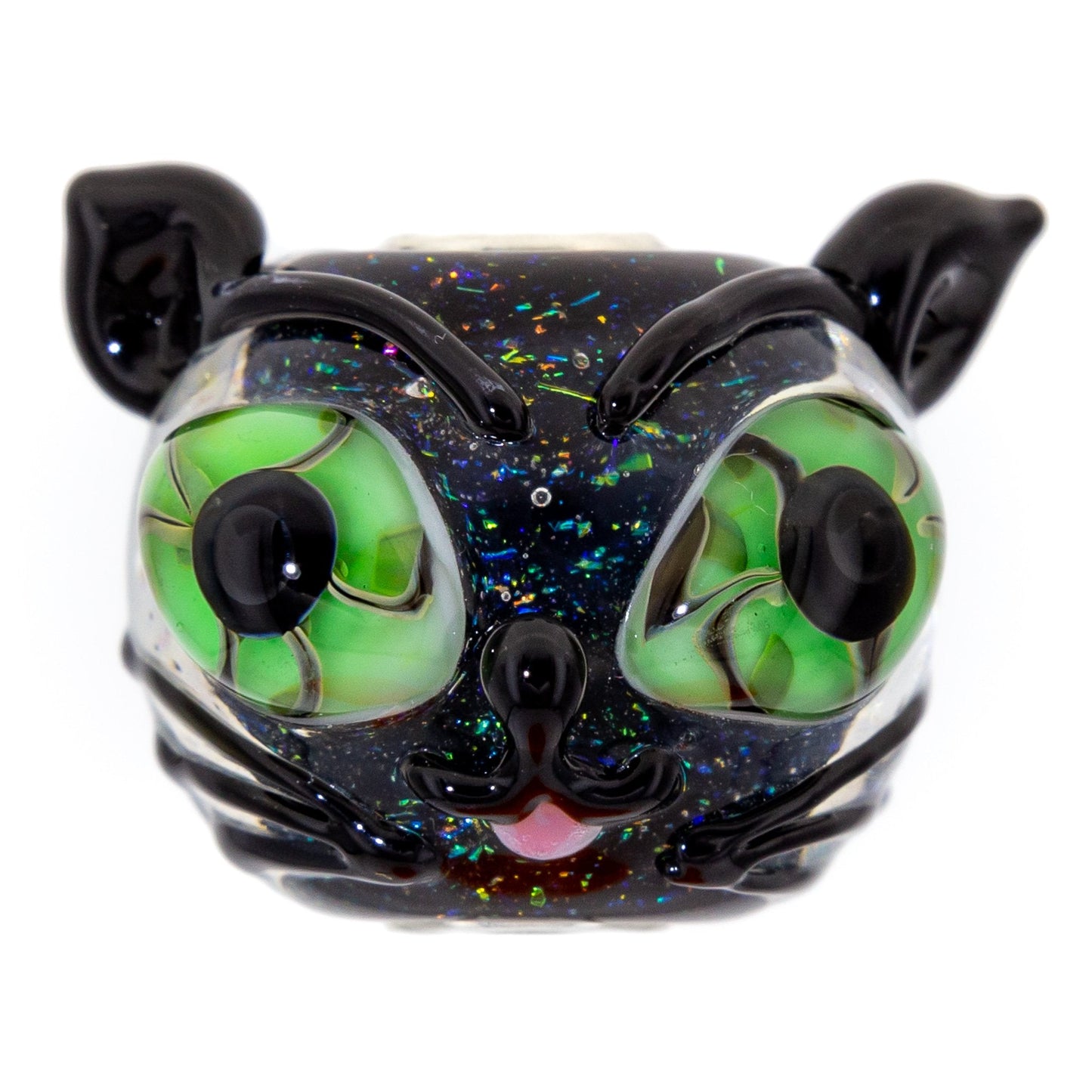 Elfbeads Black Cat (G210911) glass Charm - The Alternative Bead official German Retailer. Buy 4 get 5 - free DHL Shipping for all orders above 150€