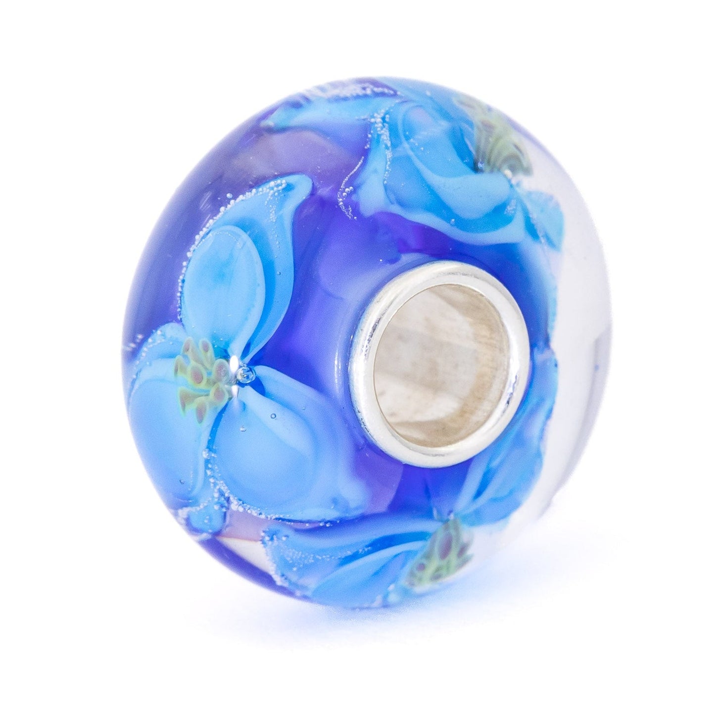 Elfbeads Blue Dream Violets glass Bead by The Alternative Bead. Your official Elfbeads Retailer from Germany