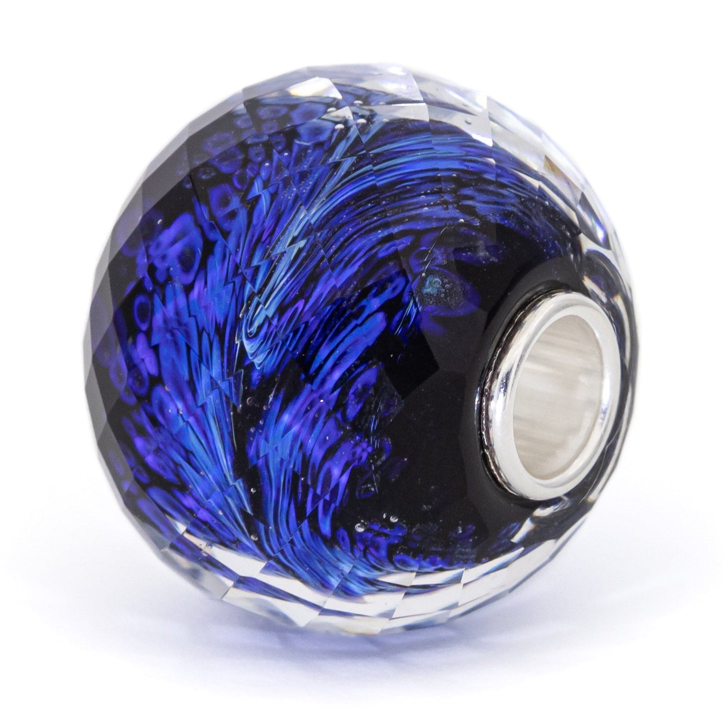 Elfbeads Blue Galaxy World Fractal Charm by The Alternative Bead