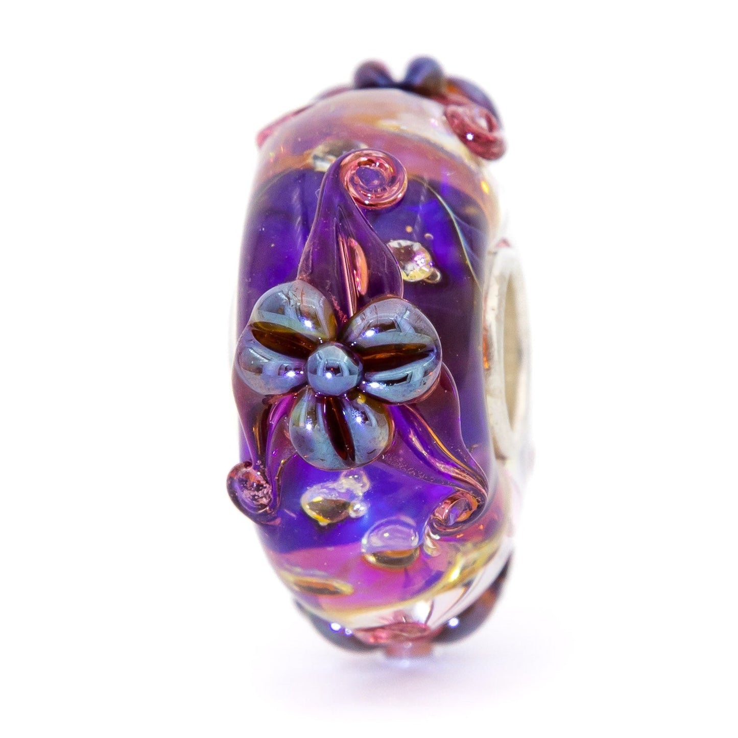 Elfbeads Blush Lilies Monroe glass Bead by The Alternative Bead. Your official Elfbeads Retailer from Germany