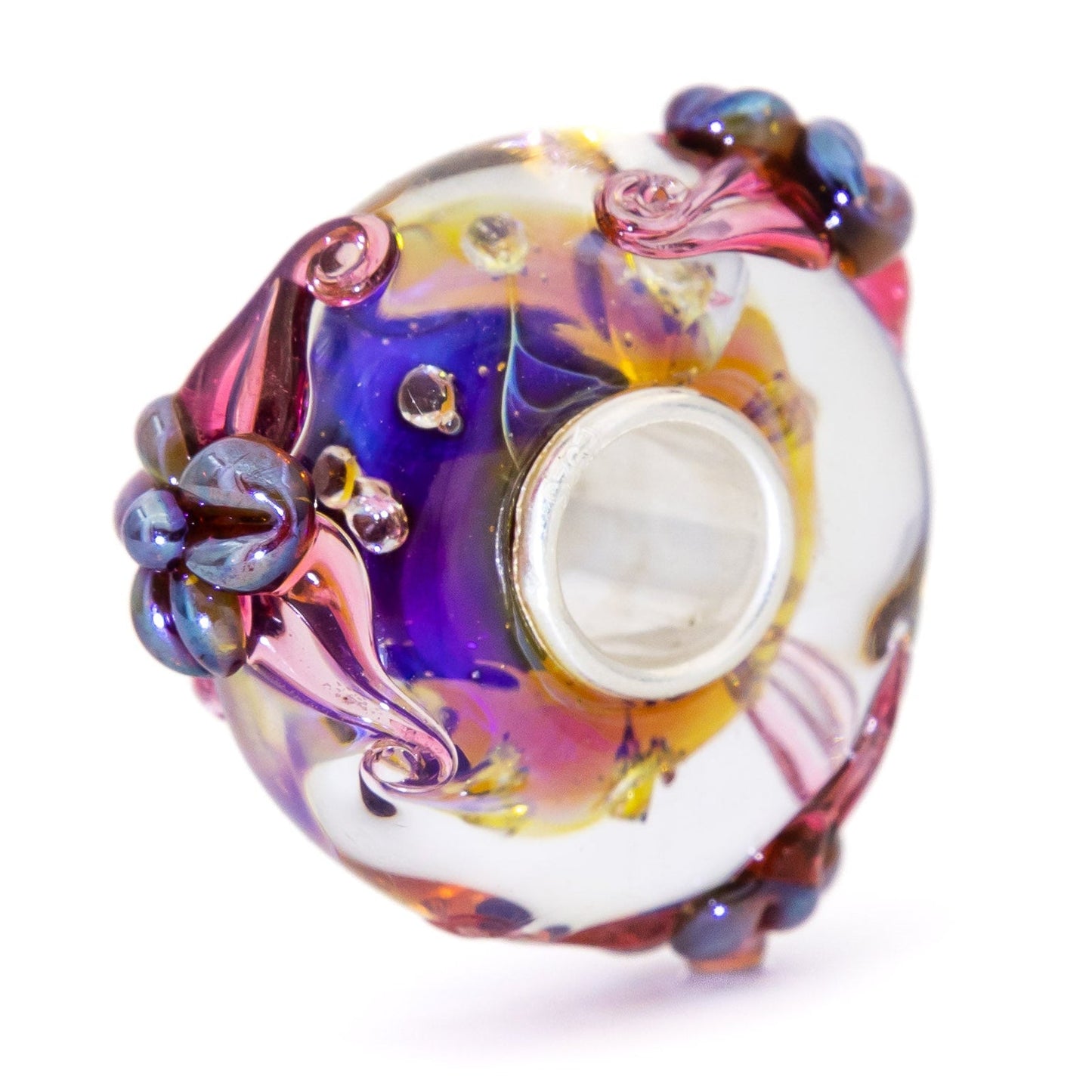 Elfbeads Blush Lilies Monroe glass Bead by The Alternative Bead. Your official Elfbeads Retailer from Germany