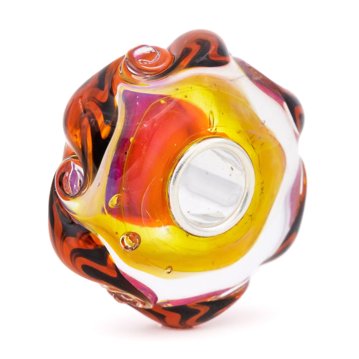 Elfbeads Blush Tiger Vortex (G220633) glass Charm - The Alternative Bead official German Retailer. Buy 4 get 5 - free DHL Shipping for all orders above 150€