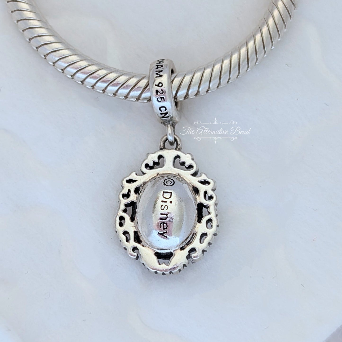 Snow-White Mirror Dangle Charm