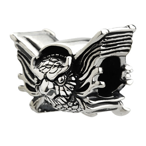 OHM Beads Whoo Knows? (CRW056) sterling-silver Bead The Alternative Bead
