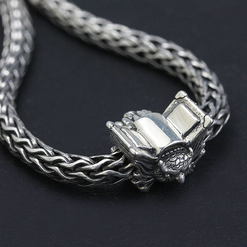 OHM Beads Whoo Knows? (CRW056) sterling-silver Bead The Alternative Bead