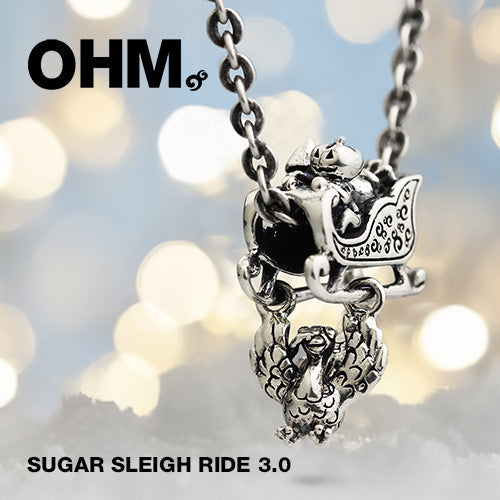 OHM Beads Sugar Sleigh Ride 3.0 (CRW060) sterling-silver Bead The Alternative Bead