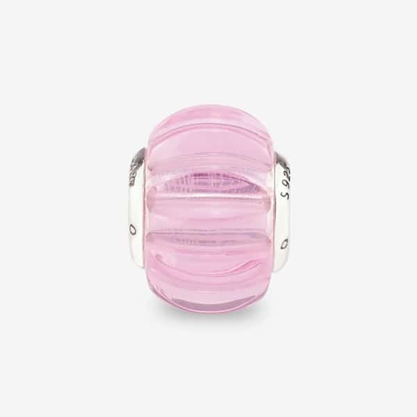 Praan Candy Crystal Craved Charm silver sterling-silver Bead by The Alternative Bead. Your official Praan Retailer from Germany