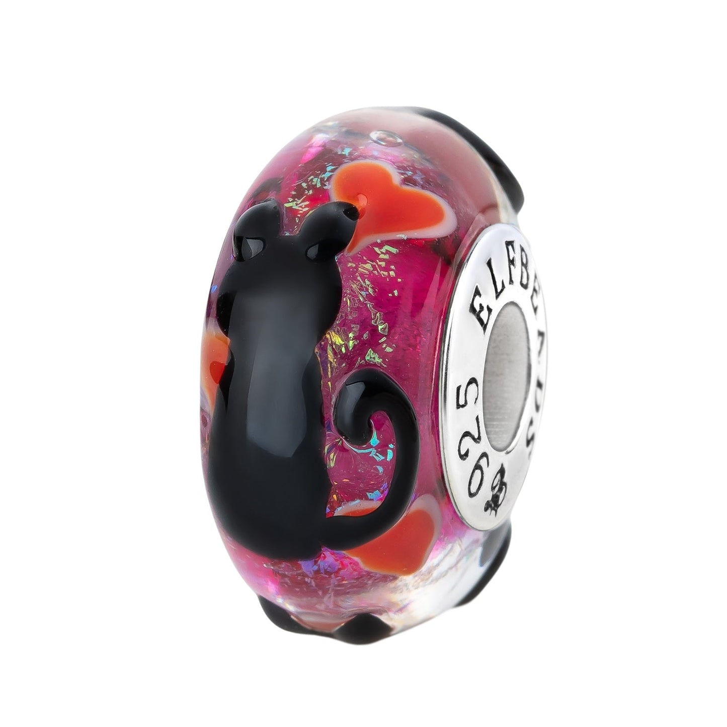 Elfbeads Cat Serenade glass Bead by The Alternative Bead. Your official Elfbeads Retailer from Germany