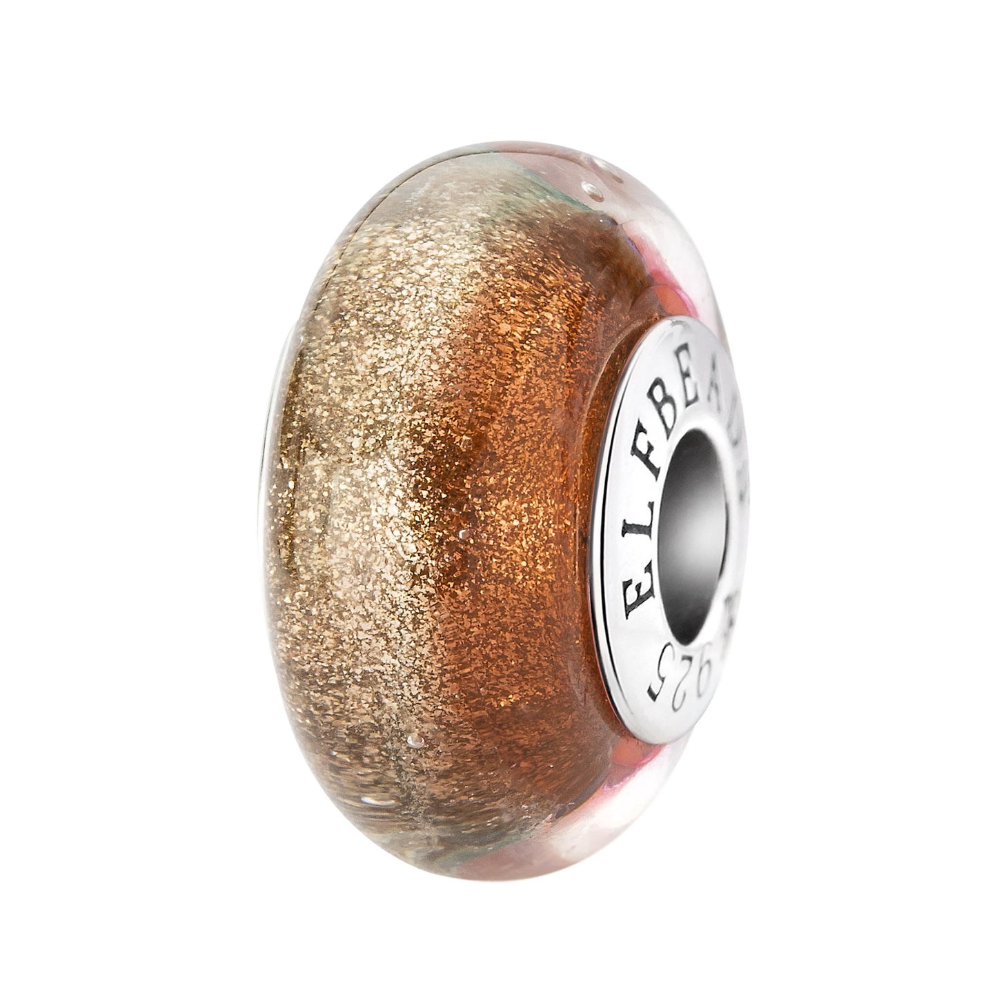 Elfbeads Champagne Spark gold glass Bead by The Alternative Bead. Your official Elfbeads Retailer from Germany