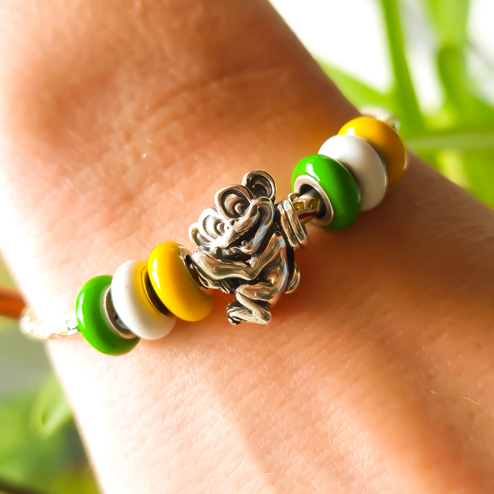 Aurora Charm Cheeky the Monkey Charm silver sterling-silver Bead by The Alternative Bead. Your official Aurora Charm Retailer from Germany