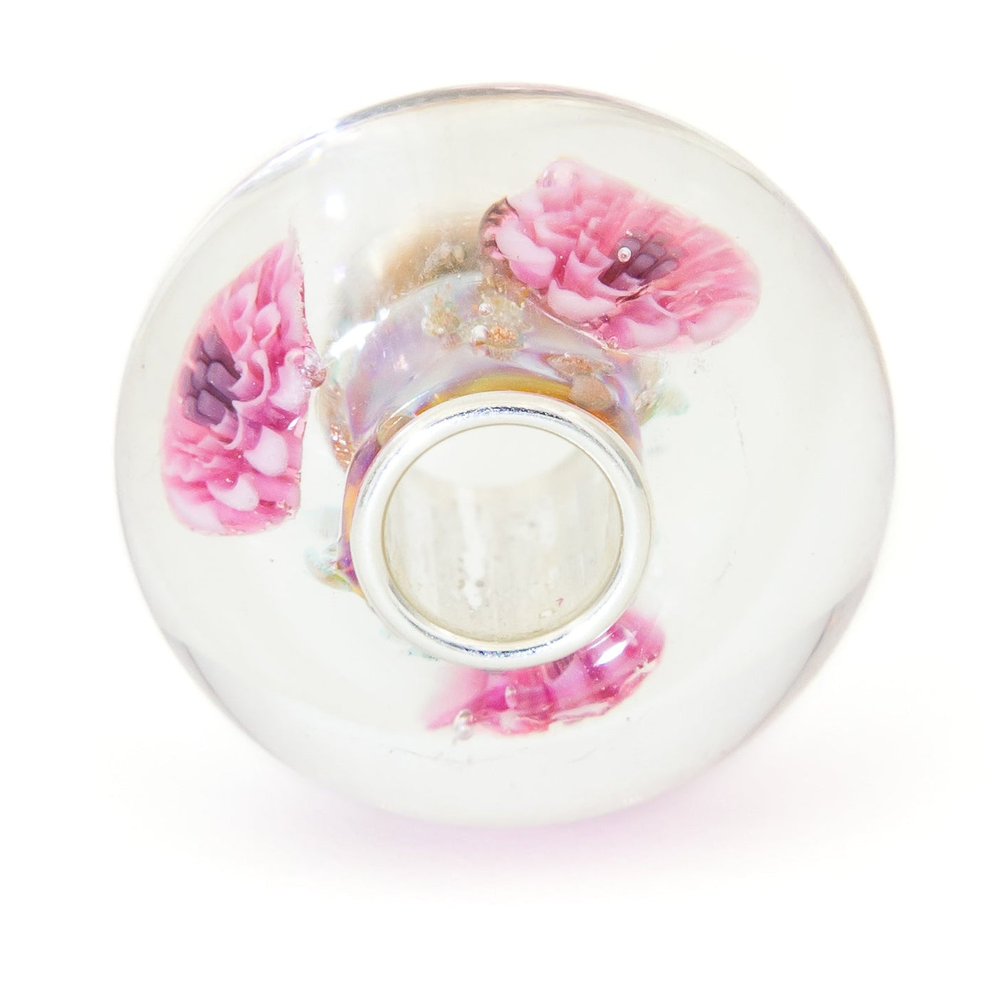 Elfbeads Cherry Blossom Magic Shimmer glass Charm - The Alternative Bead official German Retailer. Buy 4 get 5 - free DHL Shipping for all orders above 150€