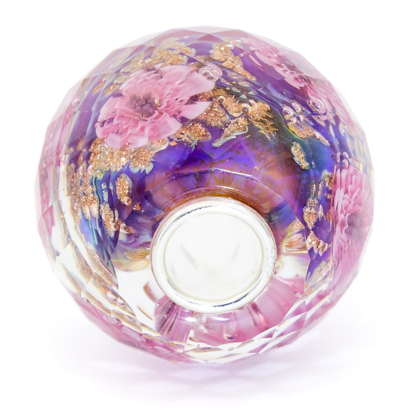 Elfbeads Cherry Blossom Shimmering Fantasy World Fractal (G220426) glass Charm - The Alternative Bead official German Retailer. Buy 4 get 5 - free DHL Shipping for all orders above 150€