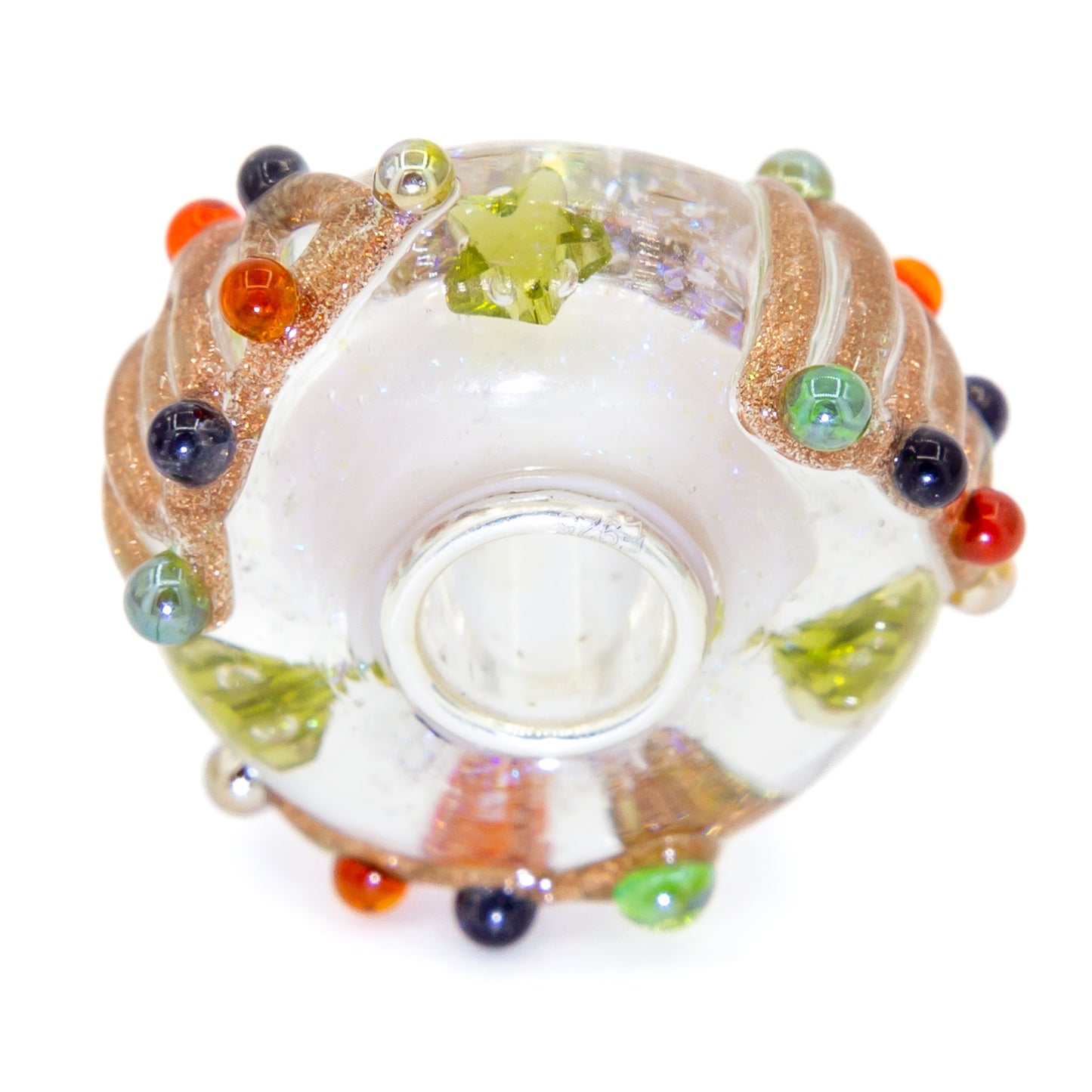 Elfbeads Christmas Celebration Golddust (G211201) glass Charm - The Alternative Bead official German Retailer. Buy 4 get 5 - free DHL Shipping for all orders above 150€