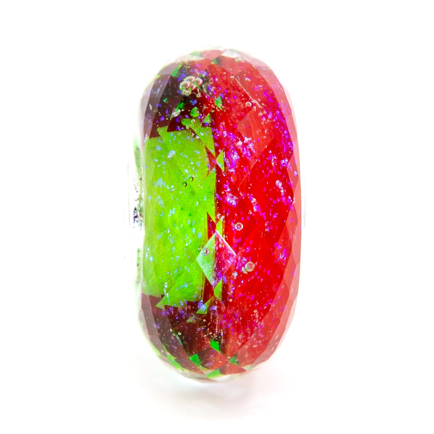 Elfbeads Christmas Happiness Sparkle Fractal (G211216) glass Charm - The Alternative Bead official German Retailer. Buy 4 get 5 - free DHL Shipping for all orders above 150€