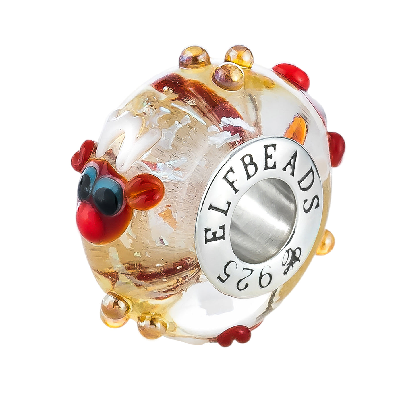 Elfbeads Christmas Reindeer Bead by The Alternative Bead. Your official Elfbeads Retailer from Germany