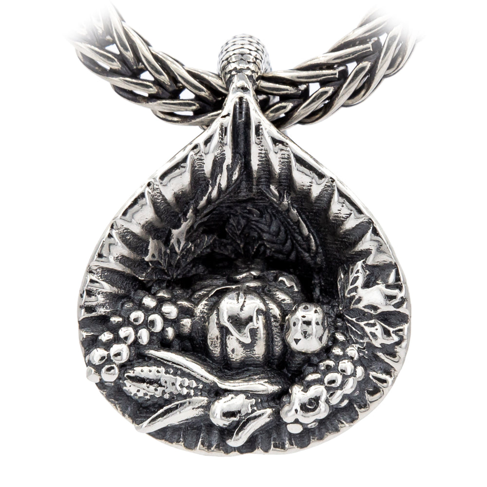 Elfbeads Cornucopia (0) silver sterling-silver Charm - The Alternative Bead official German Retailer. Buy 4 get 5 - free DHL Shipping for all orders above 150€