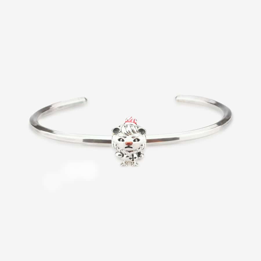 Praan Cowardly Lion Charm silver sterling-silver Bead by The Alternative Bead. Your official Praan Retailer from Germany