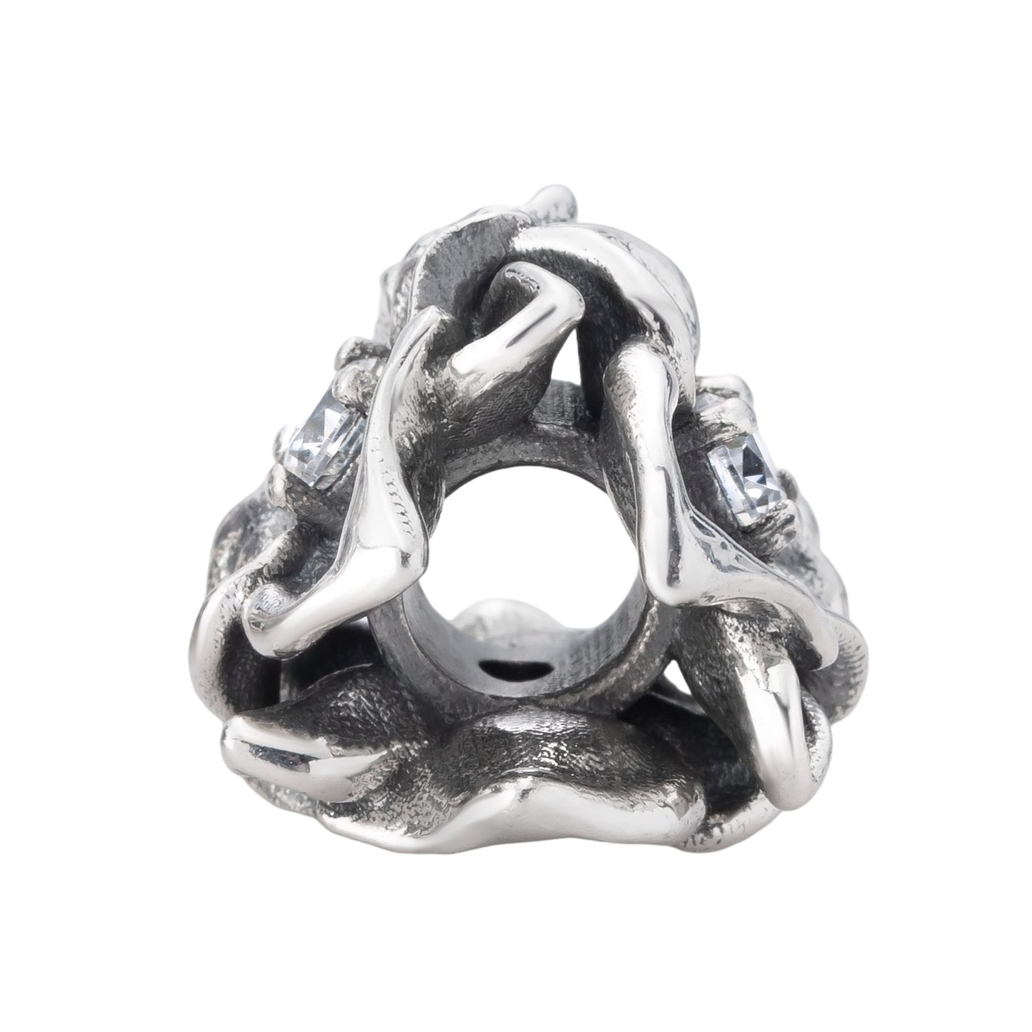 Elfbeads Crystal Orchid Purity (S241223PUR) silver sterling-silver Charm - The Alternative Bead official German Retailer. Buy 4 get 5 - free DHL Shipping for all orders above 150€