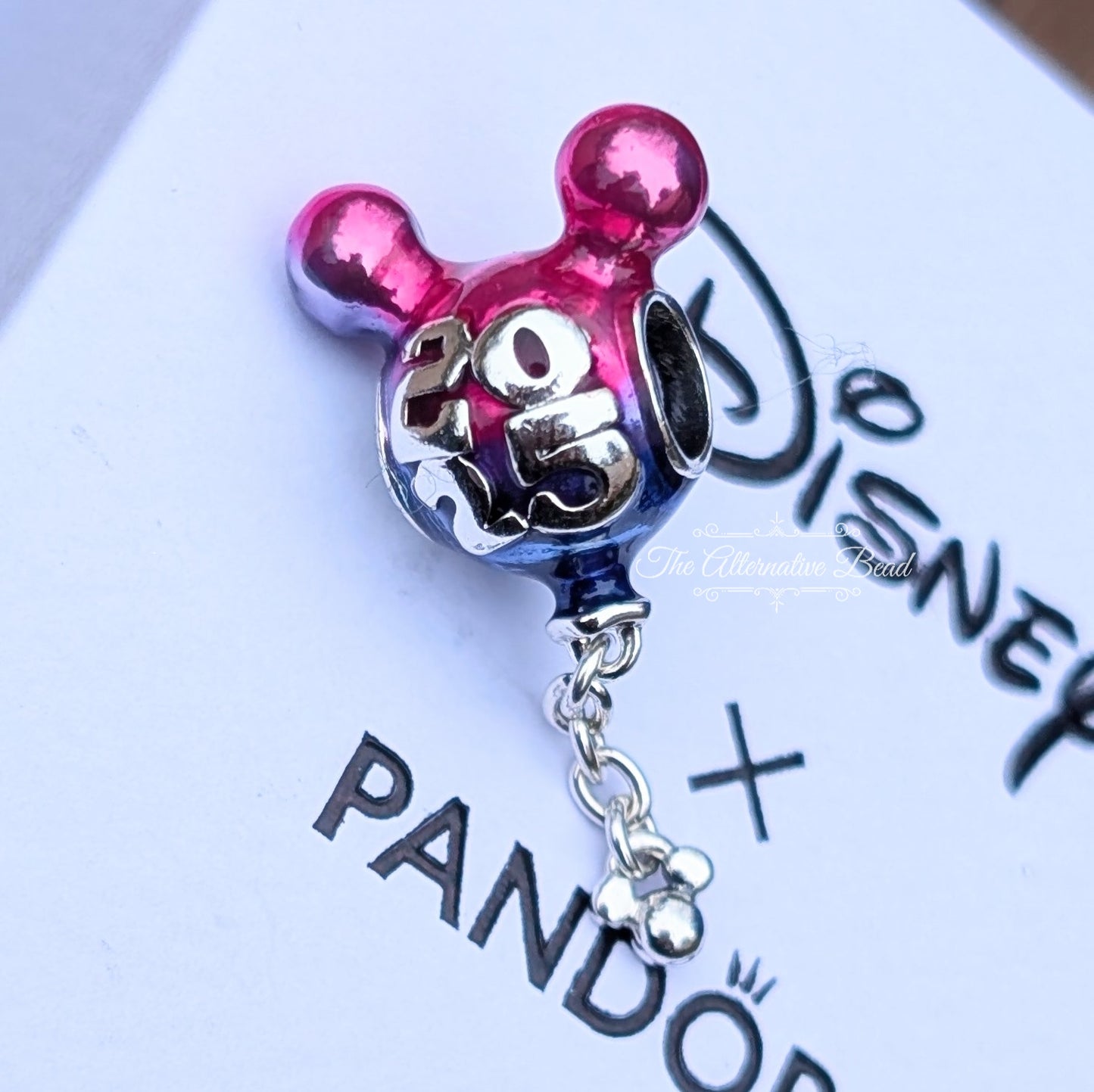 Disney x Pandora Mickey Mouse 2025 Balloons pink; blue sterling-silver Bead by The Alternative Bead. Your official Disney x Pandora Retailer from Germany