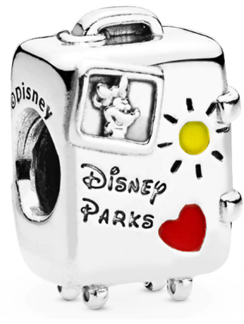 Disney x Pandora Mickey and Minnie Vacay Mode Suitcase silver sterling-silver; enamel Bead by The Alternative Bead. Your official Disney x Pandora Retailer from Germany