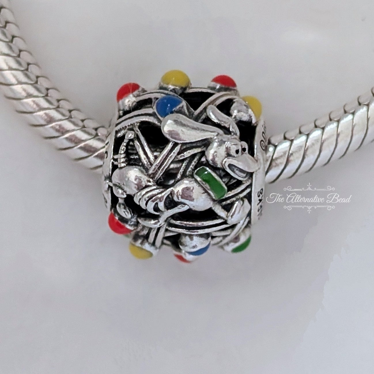 Disney x Pandora Pixar Parks Toy Story Land Charm silver; red; yellow sterling-silver; enamel Bead by The Alternative Bead. Your official Disney x Pandora Retailer from Germany