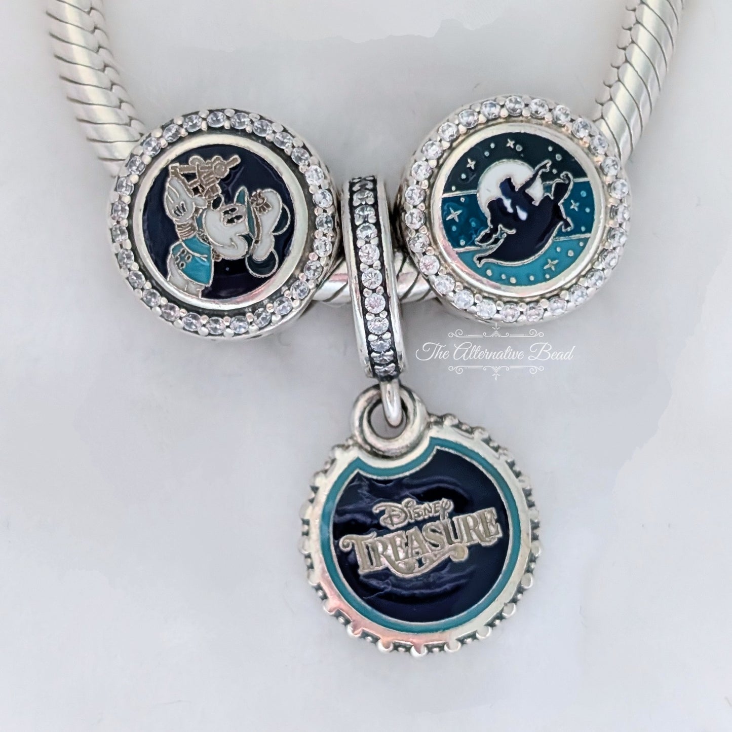 Disney x Pandora Disney Cruise Line Treasure Set silver; blue; gold sterling-silver; enamel Collectors Set by The Alternative Bead. Your official Disney x Pandora Retailer from Germany