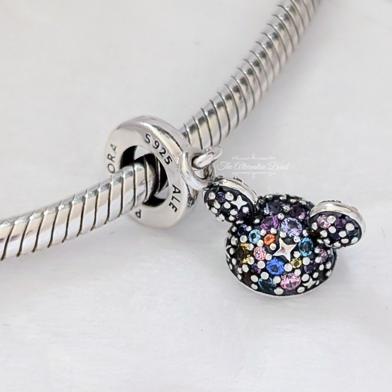 Disney x Pandora Disney Mickey Hat 70 Years Anniversary Charm Dangle silver sterling-silver Dangle by The Alternative Bead. Your official Disney x Pandora Retailer from Germany