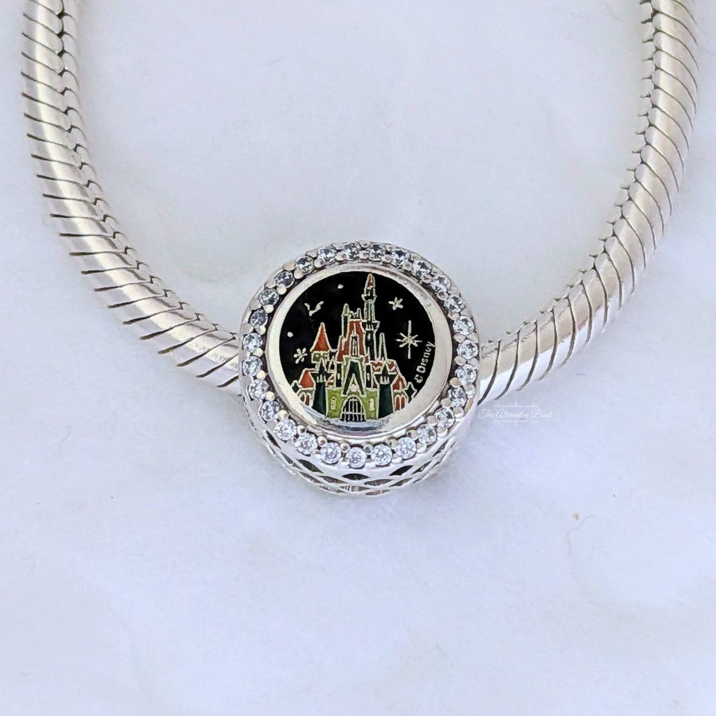 Disney x Pandora Mickey Halloween Charm 2025 silver; black; orange; multicolor sterling-silver; enamel Bead by The Alternative Bead. Your Jewelry Retailer from Germany