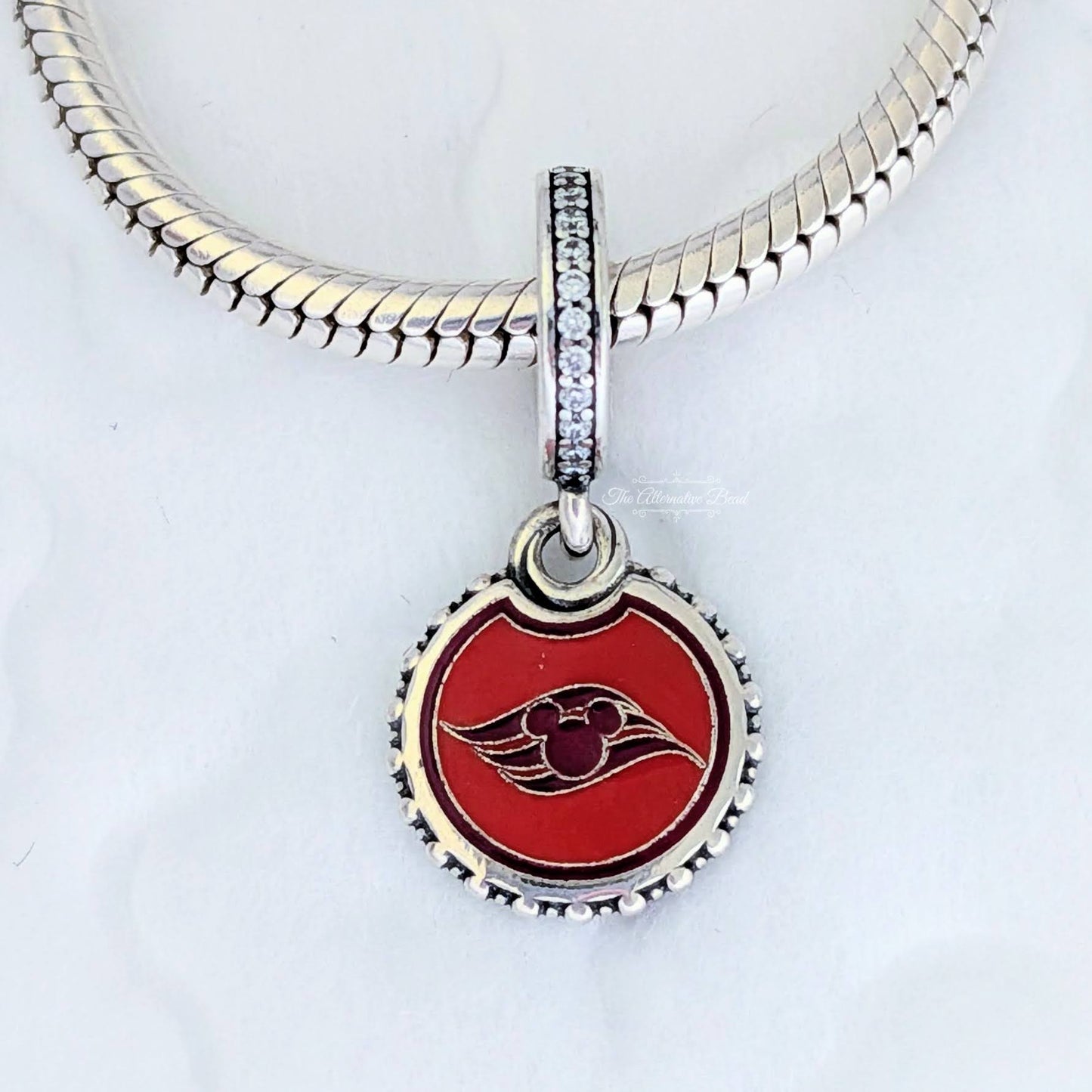 Disney x Pandora Cruise Line Stitch Dangle silver; multicolor sterling-silver; enamel Dangle by The Alternative Bead. Your Jewelry Retailer from Germany