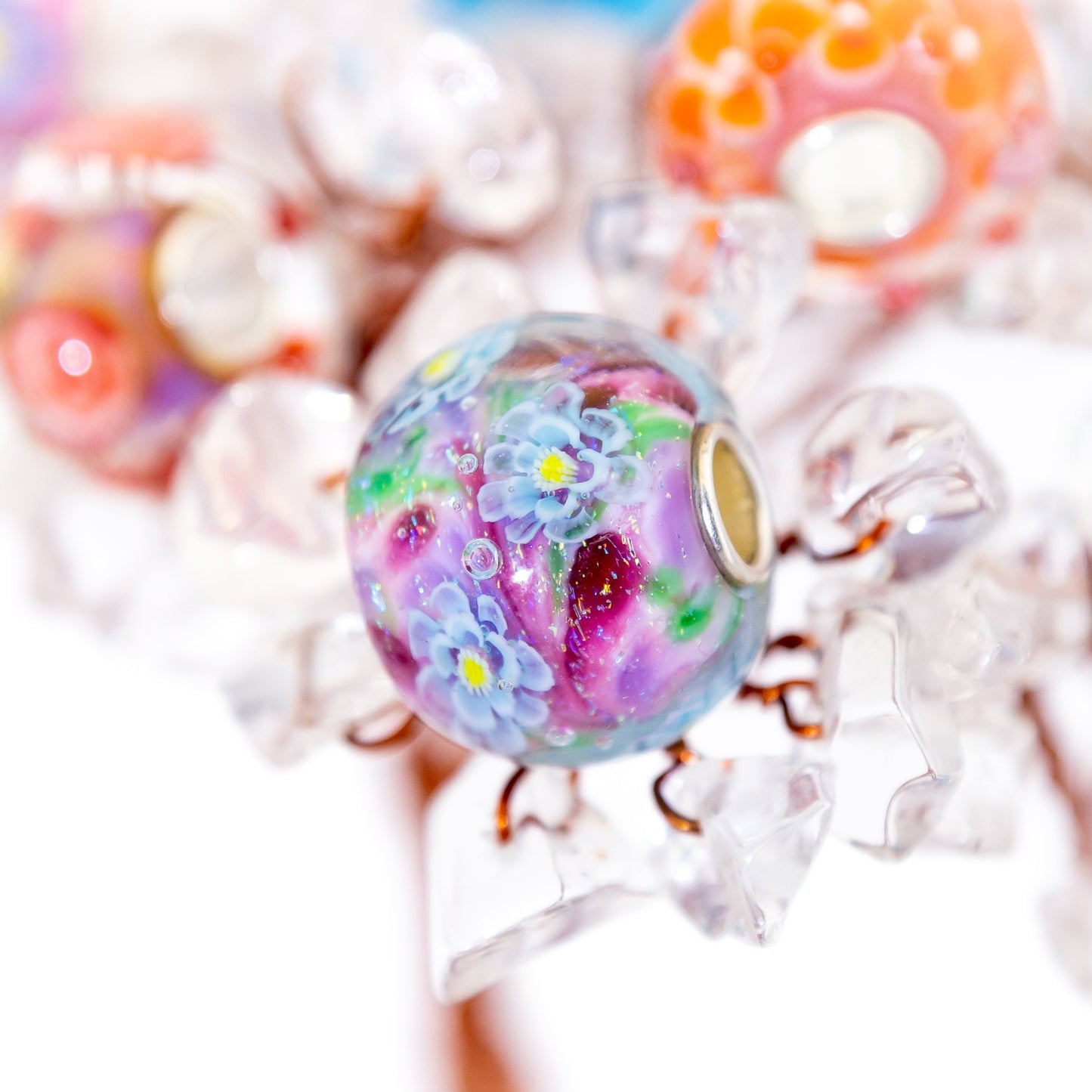 Elfbeads Dream Field World glass Bead by The Alternative Bead. Your official Elfbeads Retailer from Germany