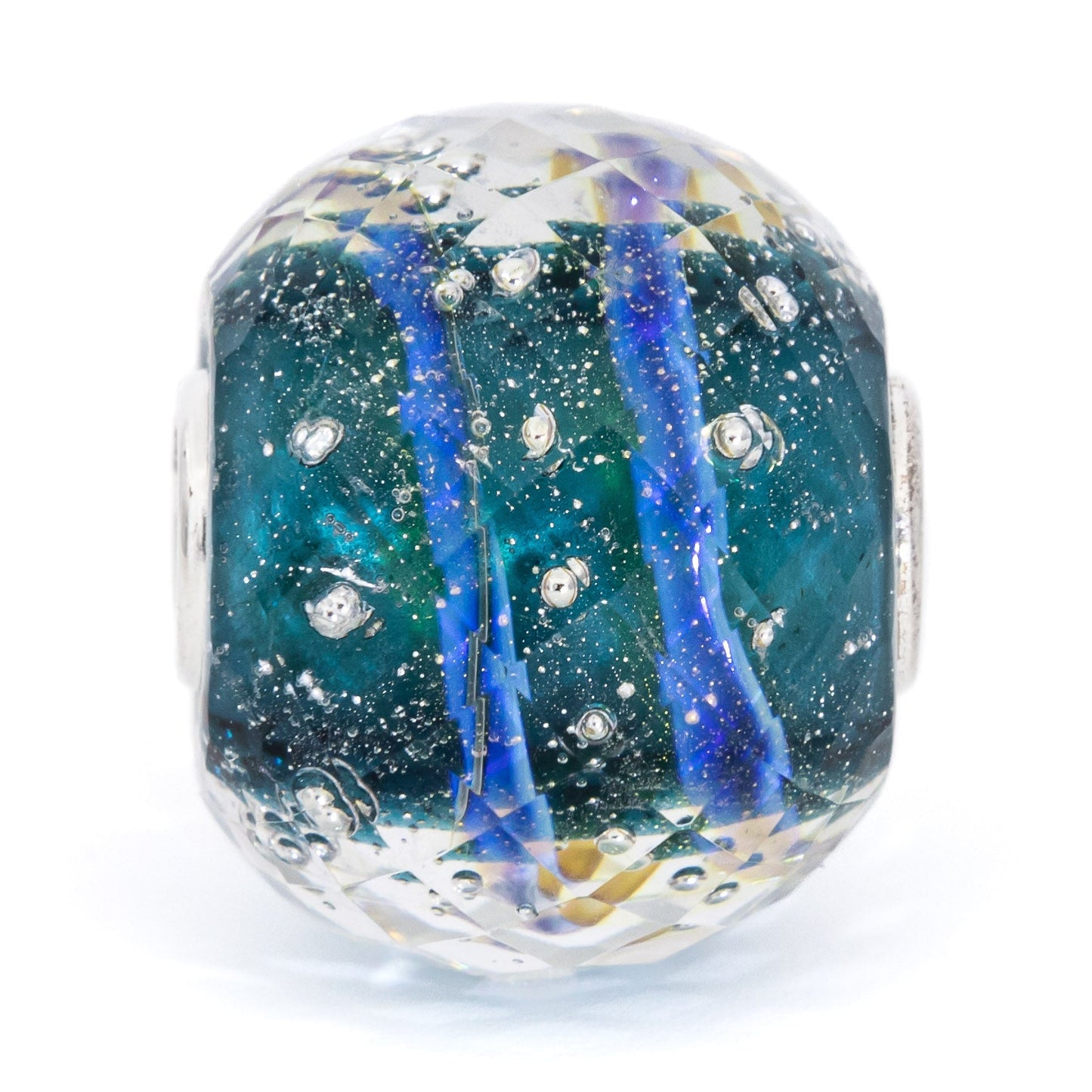 Elfbeads Emerald Ring Galaxy World Fractal Charm by The Alternative Bead