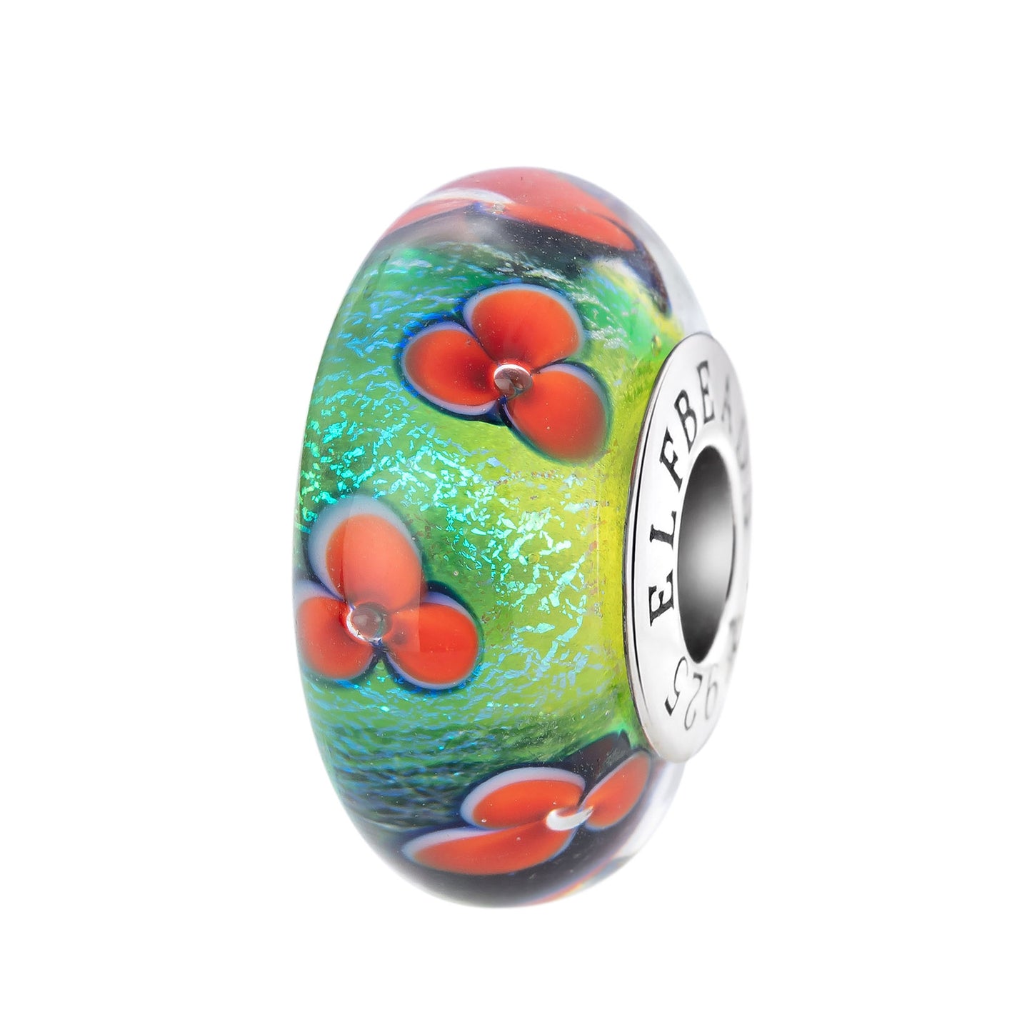 Elfbeads Evergreen Grove Petals Bead by The Alternative Bead. Your official Elfbeads Retailer from Germany