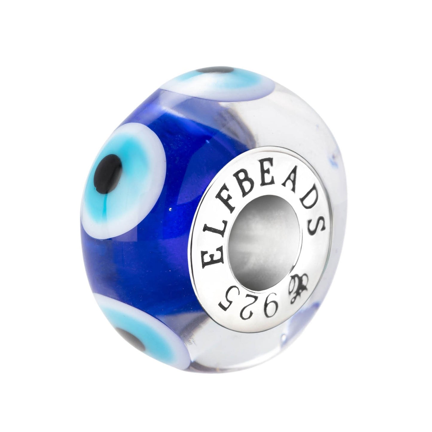 Elfbeads Evil Eye of Wisdom glass Bead by The Alternative Bead. Your official Elfbeads Retailer from Germany