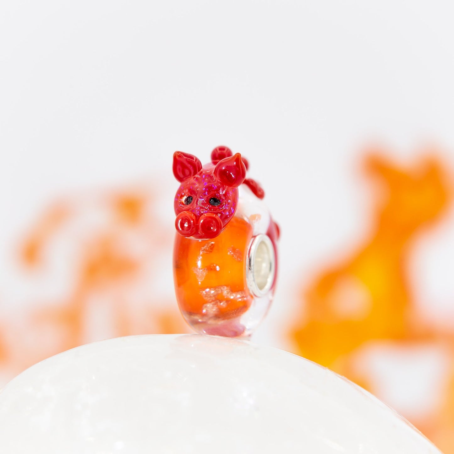 Elfbeads Fire Dragon glass Bead by The Alternative Bead. Your official Elfbeads Retailer from Germany